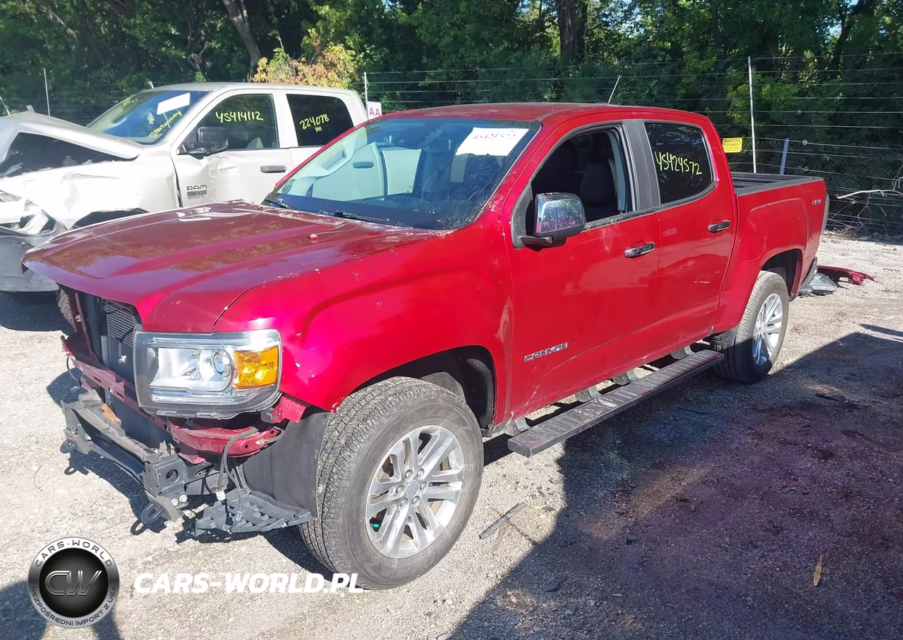 2017 GMC Canyon Slt VIN:1GTG6DEN1H1181463 - 2