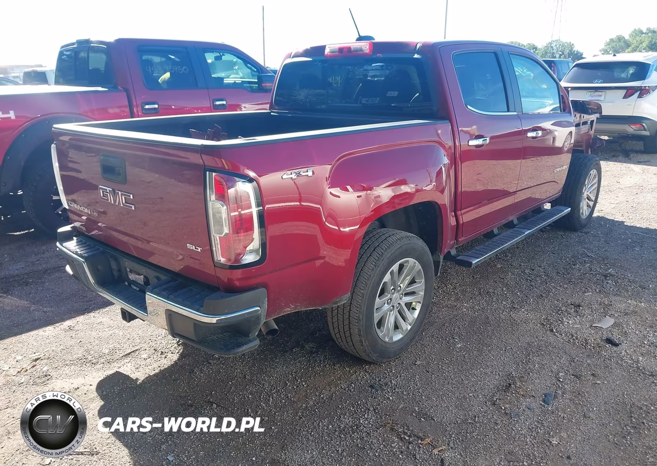 2017 GMC Canyon Slt VIN:1GTG6DEN1H1181463 - 4