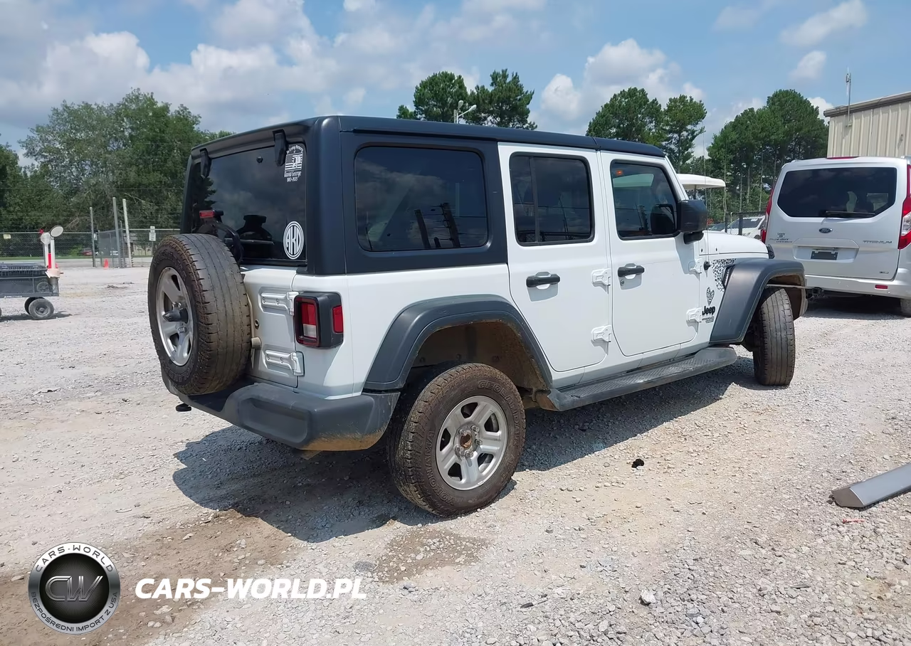 2021 Jeep Wrangler Unlimited Sport Rhd 4X4 VIN:1C4HJXKN2MW698180 - 4