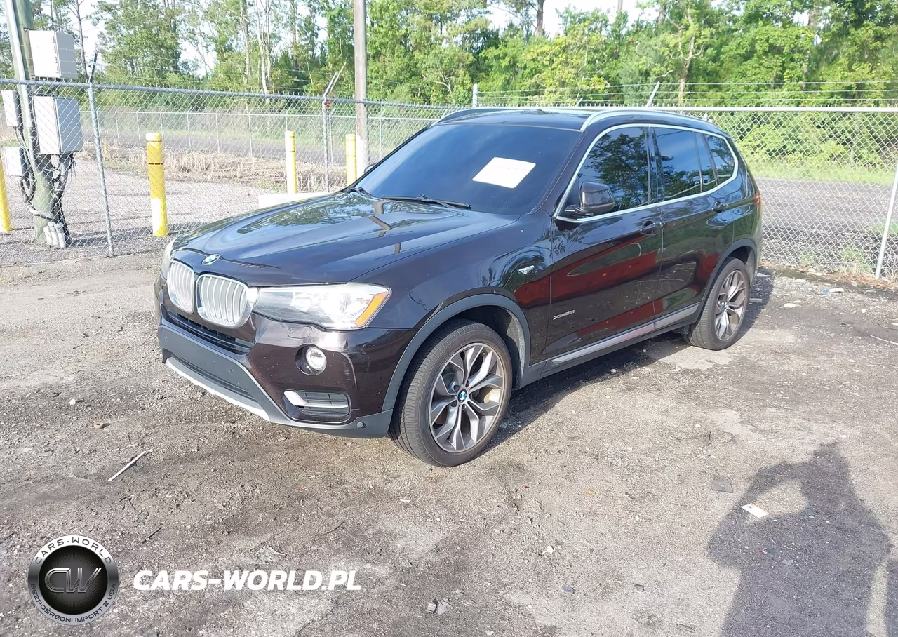 2016 BMW X3 xDrive28I VIN:5UXWX9C58G0D64843 - 2