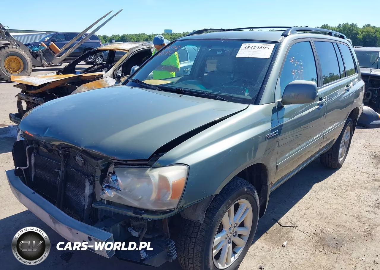 2007 Toyota Highlander Hybrid V6 (2 Rows) (Cvt-E) VIN:JTEHW21A070040721 - 2