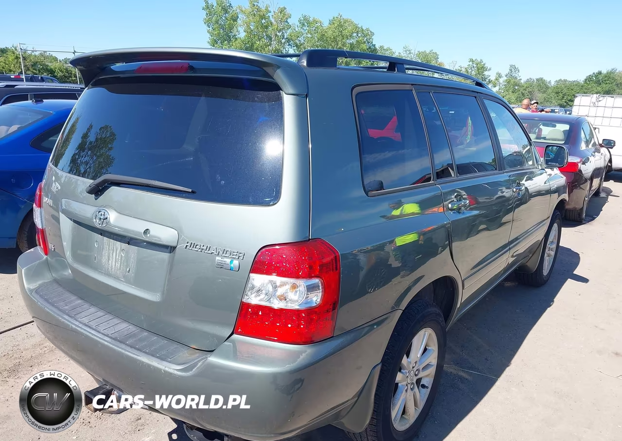 2007 Toyota Highlander Hybrid V6 (2 Rows) (Cvt-E) VIN:JTEHW21A070040721 - 4