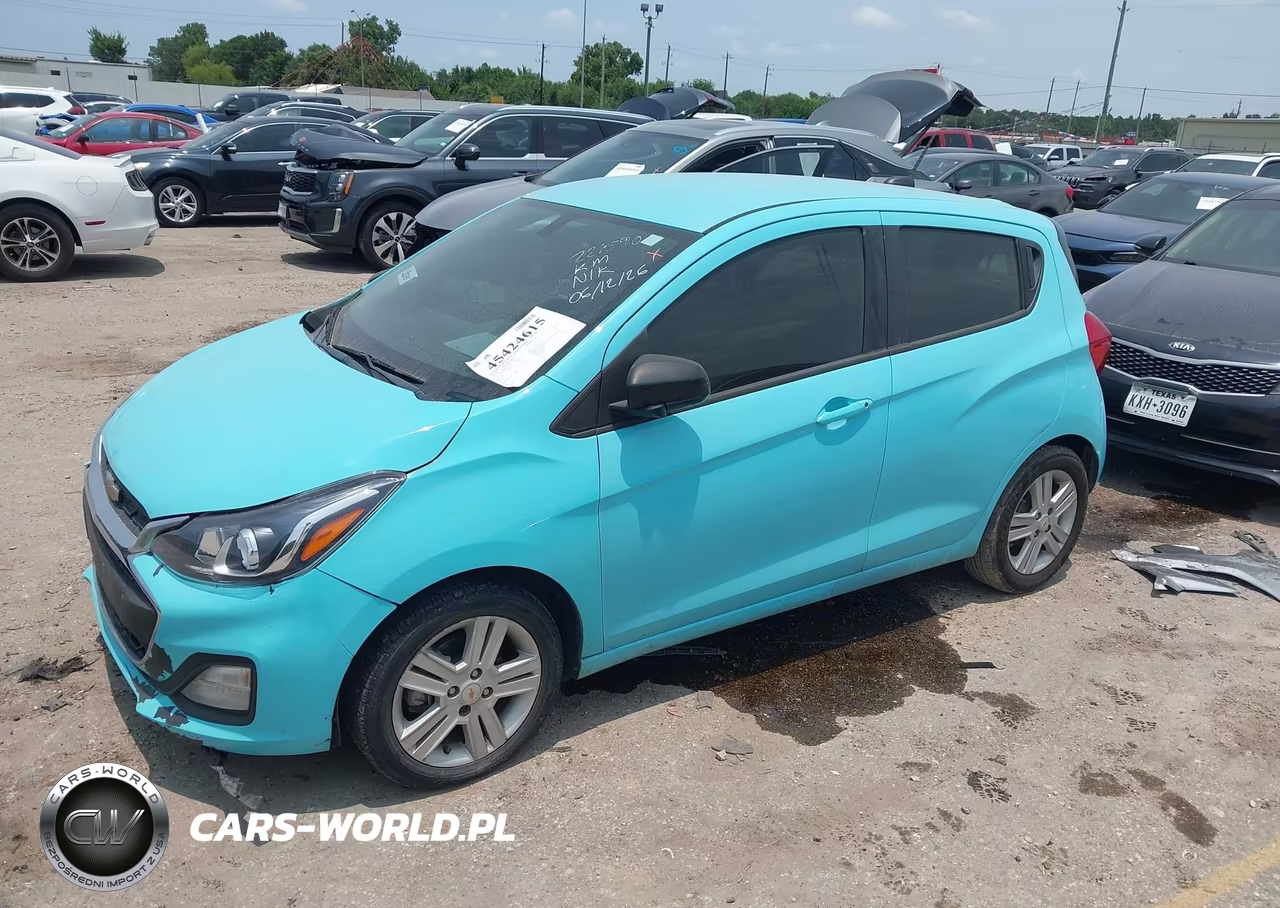 2021 Chevrolet Spark Fwd Ls Automatic VIN:KL8CB6SA3MC221590 - 2
