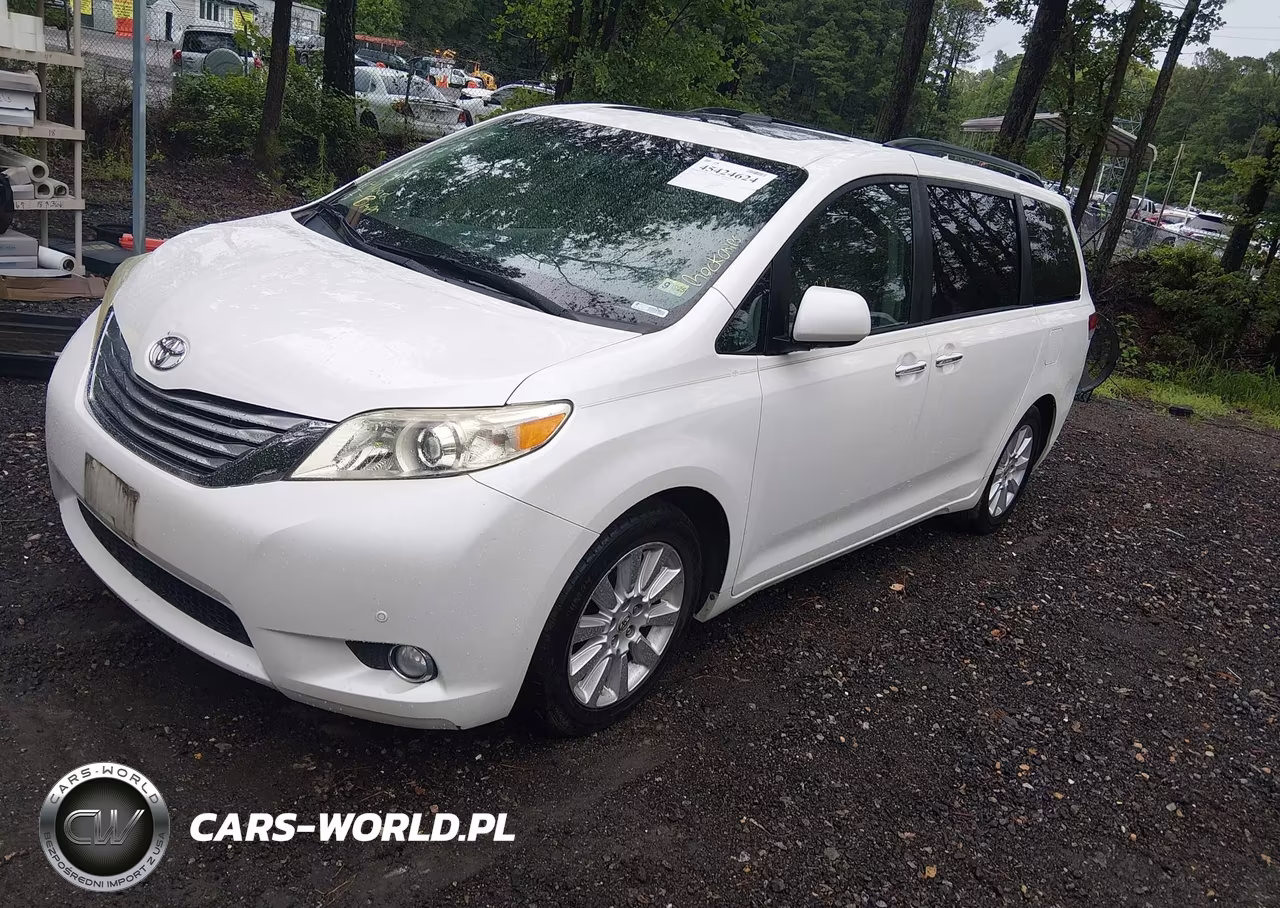 2011 Toyota Sienna Limited V6 VIN:5TDYK3DC0BS086249 - 2