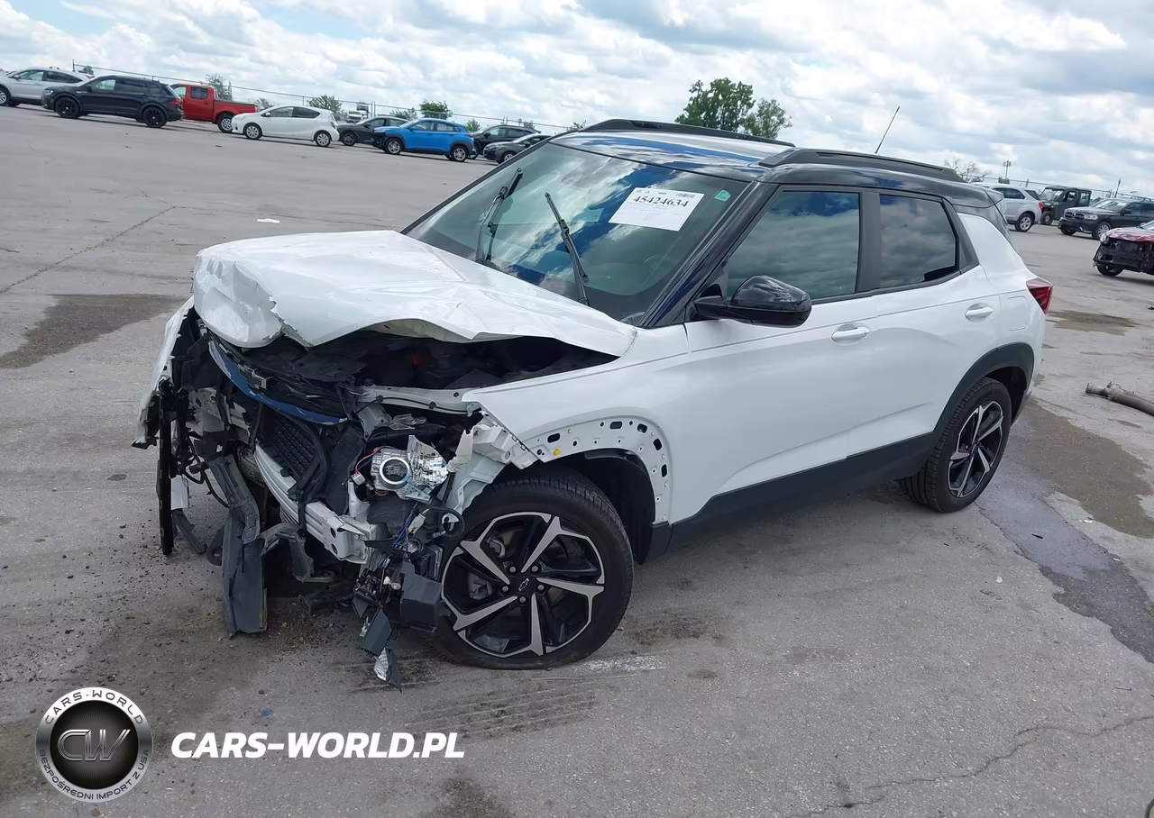 2022 Chevrolet Trailblazer Awd Rs VIN:KL79MUSL0NB017920 - 2