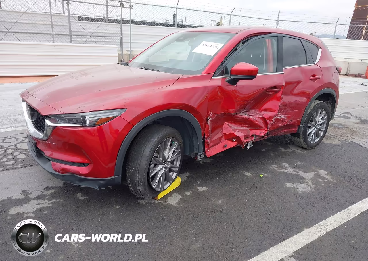 2021 Mazda Cx-5 Grand Touring VIN:JM3KFBDM4M1475514 - 2