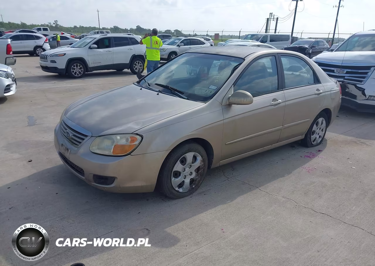 2007 Kia Spectra Ex VIN:KNAFE121275450007 - 2