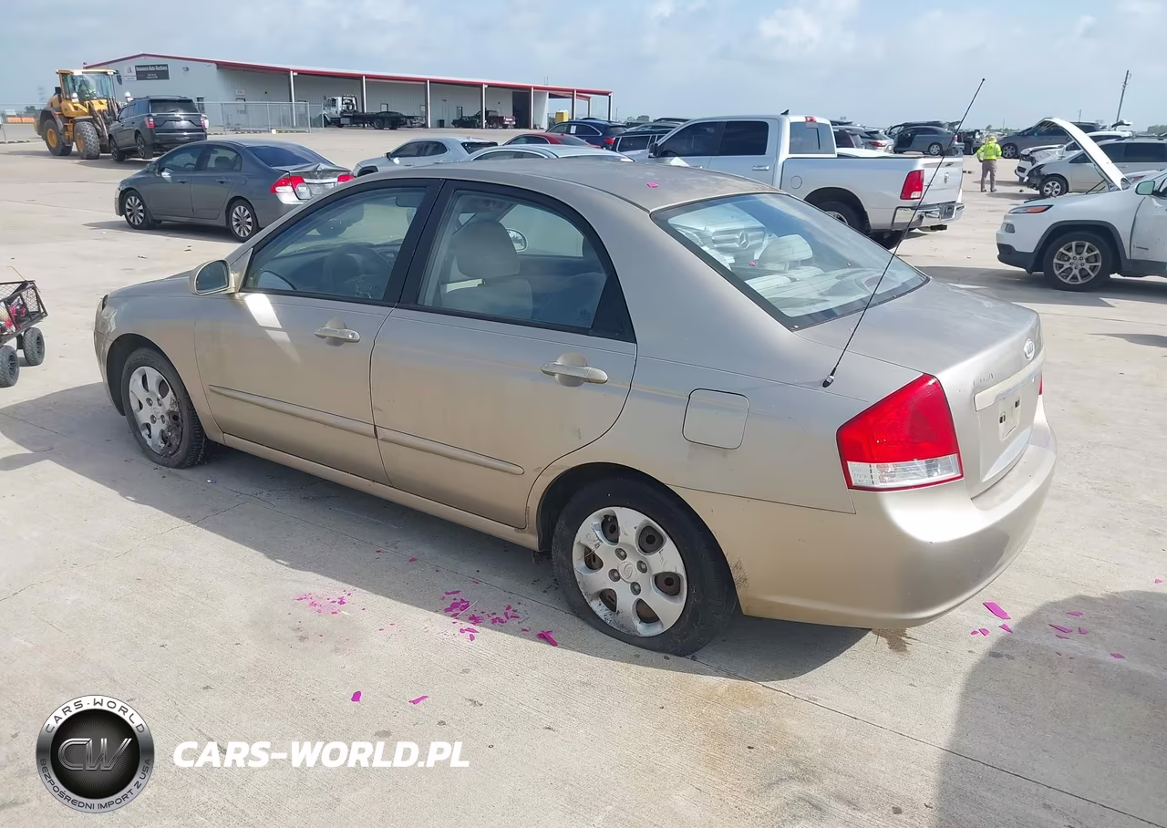 2007 Kia Spectra Ex VIN:KNAFE121275450007 - 3