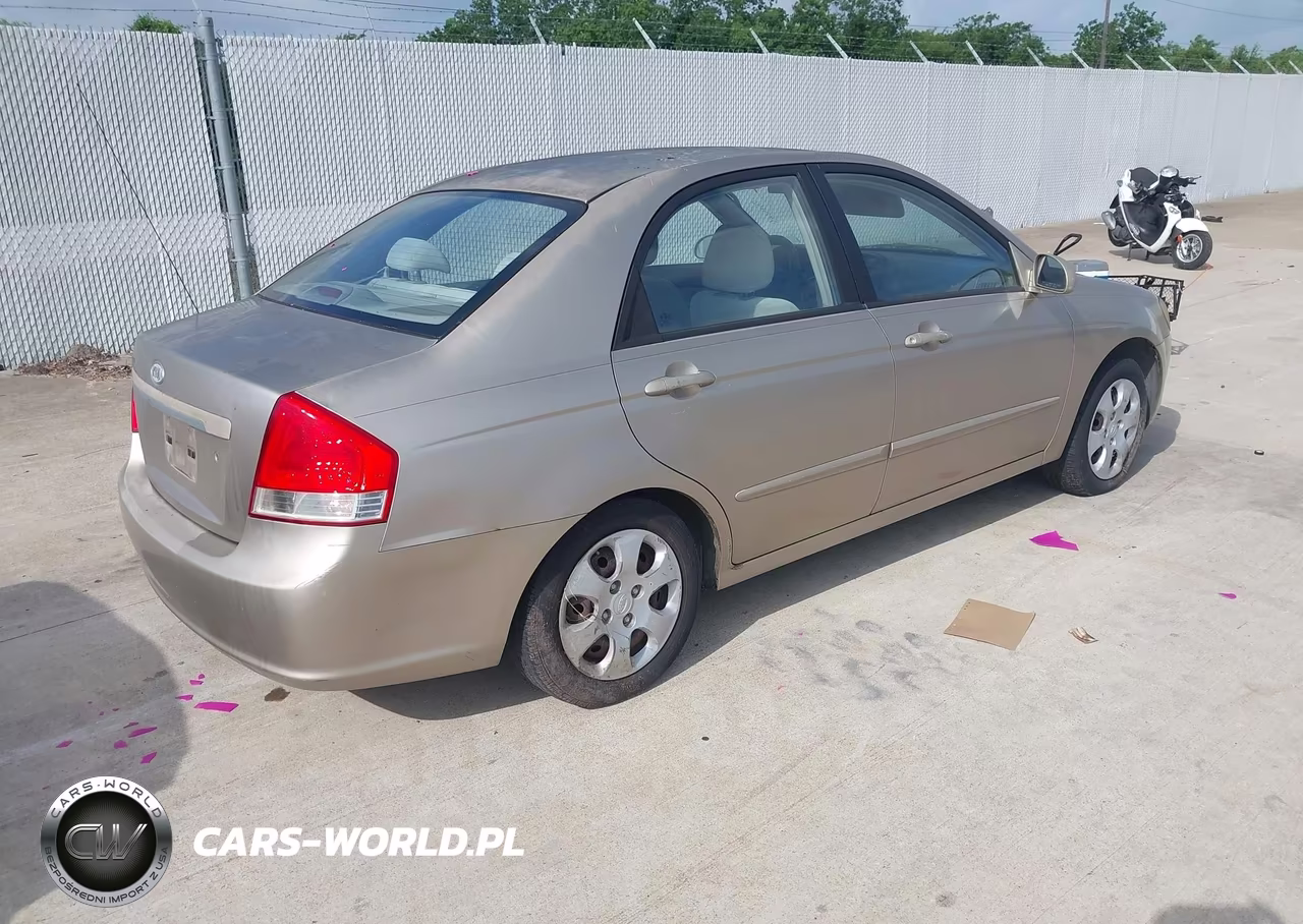 2007 Kia Spectra Ex VIN:KNAFE121275450007 - 4
