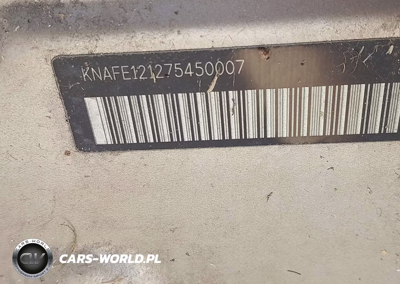 2007 Kia Spectra Ex VIN:KNAFE121275450007 - 9