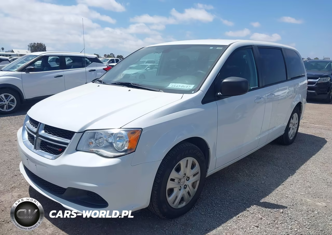 2018 Dodge Grand Caravan Se VIN:2C4RDGBG7JR296902 - 2