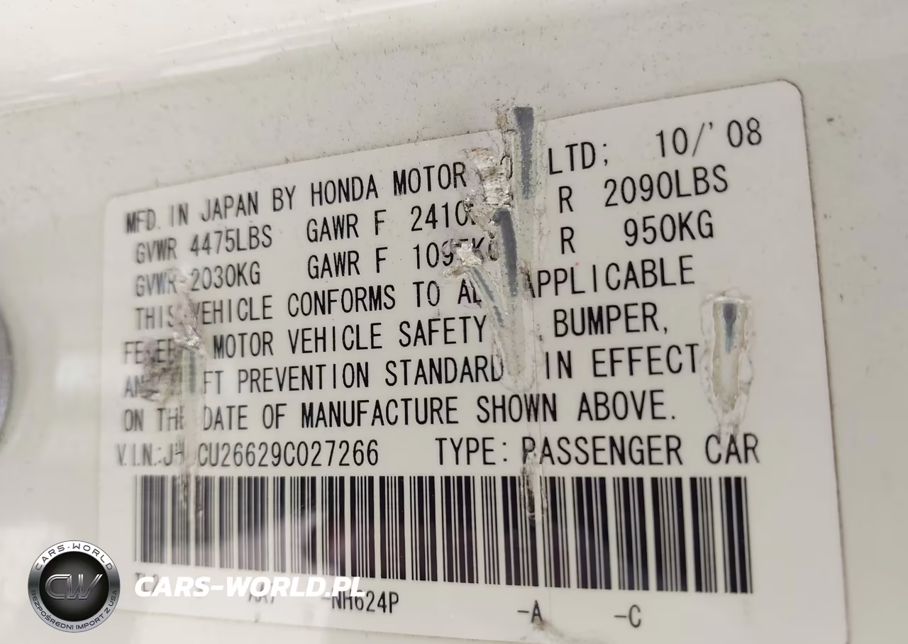 2009 Acura Tsx VIN:JH4CU26629C027266 - 18