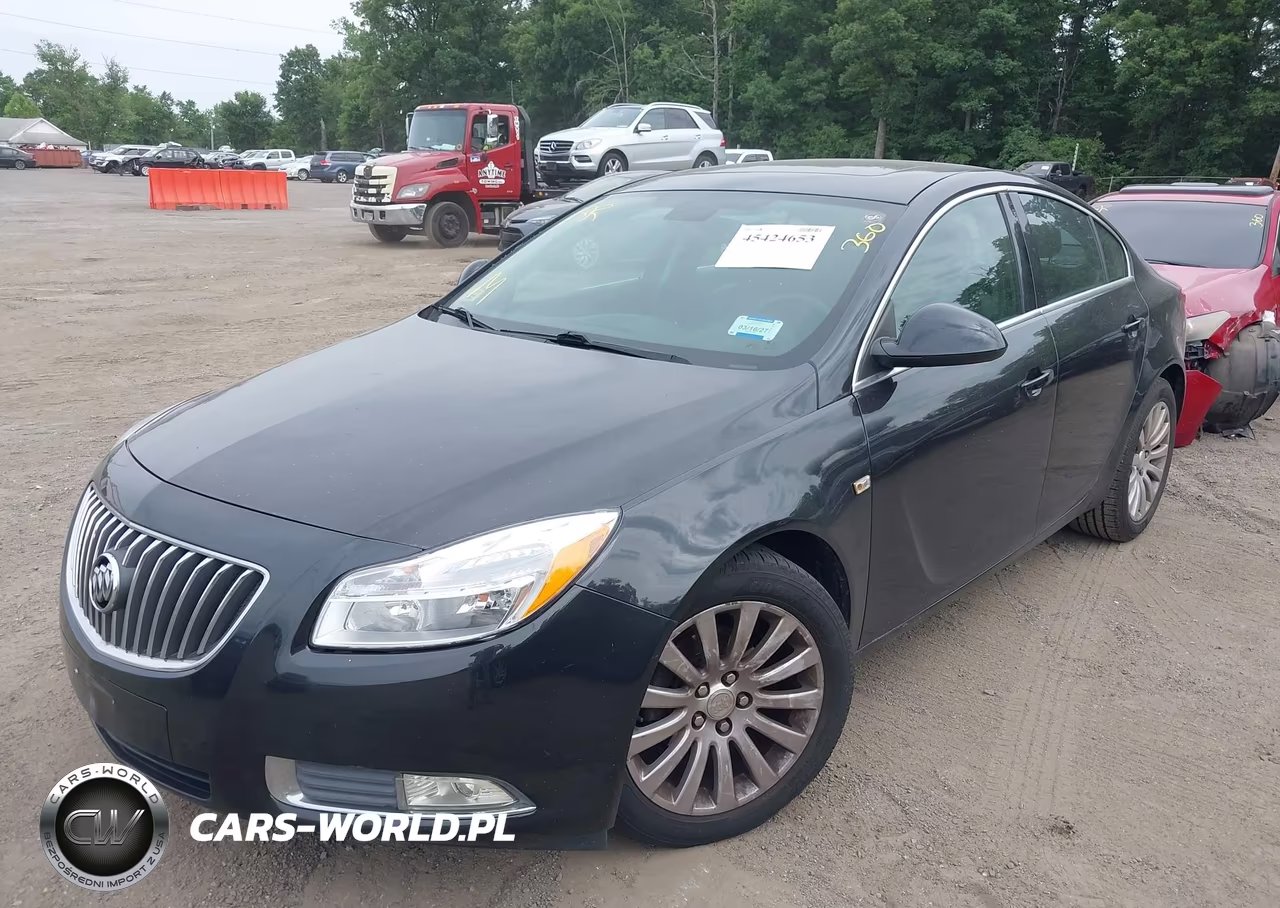 2011 Buick Regal Cxl Russelsheim VIN:W04GS5EC1B1012710 - 2