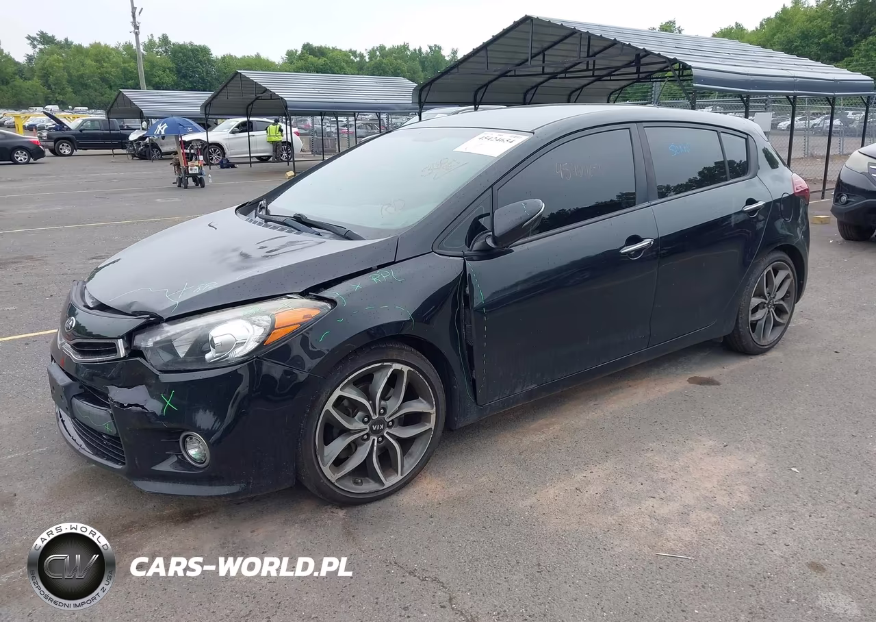 2016 Kia Forte Sx VIN:KNAFZ5A39G5494813 - 2