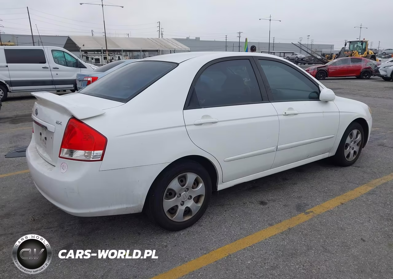 2007 Kia Spectra Ex VIN:KNAFE122175466272 - 4