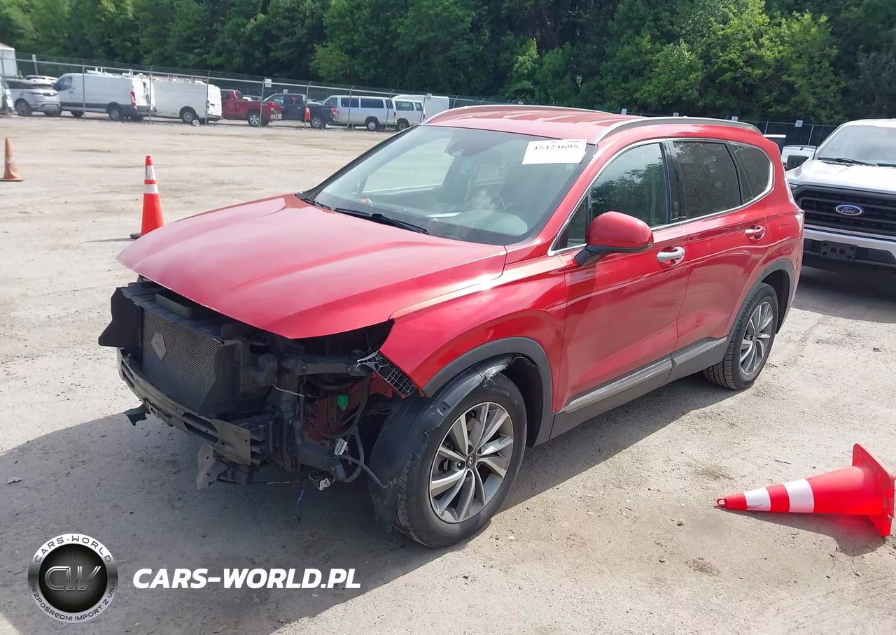 2019 Hyundai Santa Fe Sel Plus VIN:5NMS3CAD3KH063776 - 2