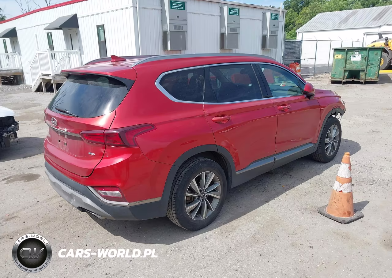 2019 Hyundai Santa Fe Sel Plus VIN:5NMS3CAD3KH063776 - 4
