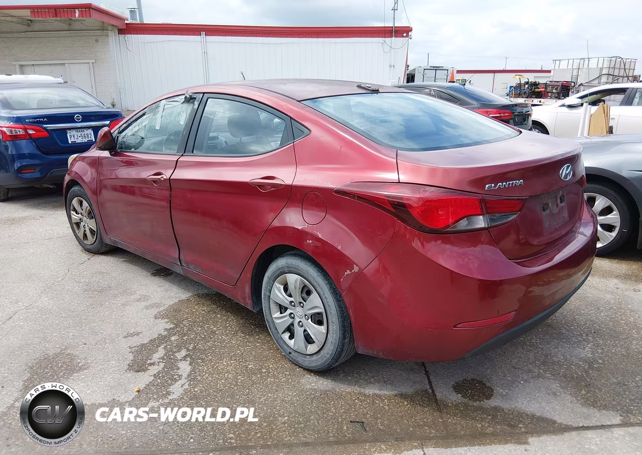 2016 Hyundai Elantra Se VIN:5NPDH4AE4GH753202 - 3