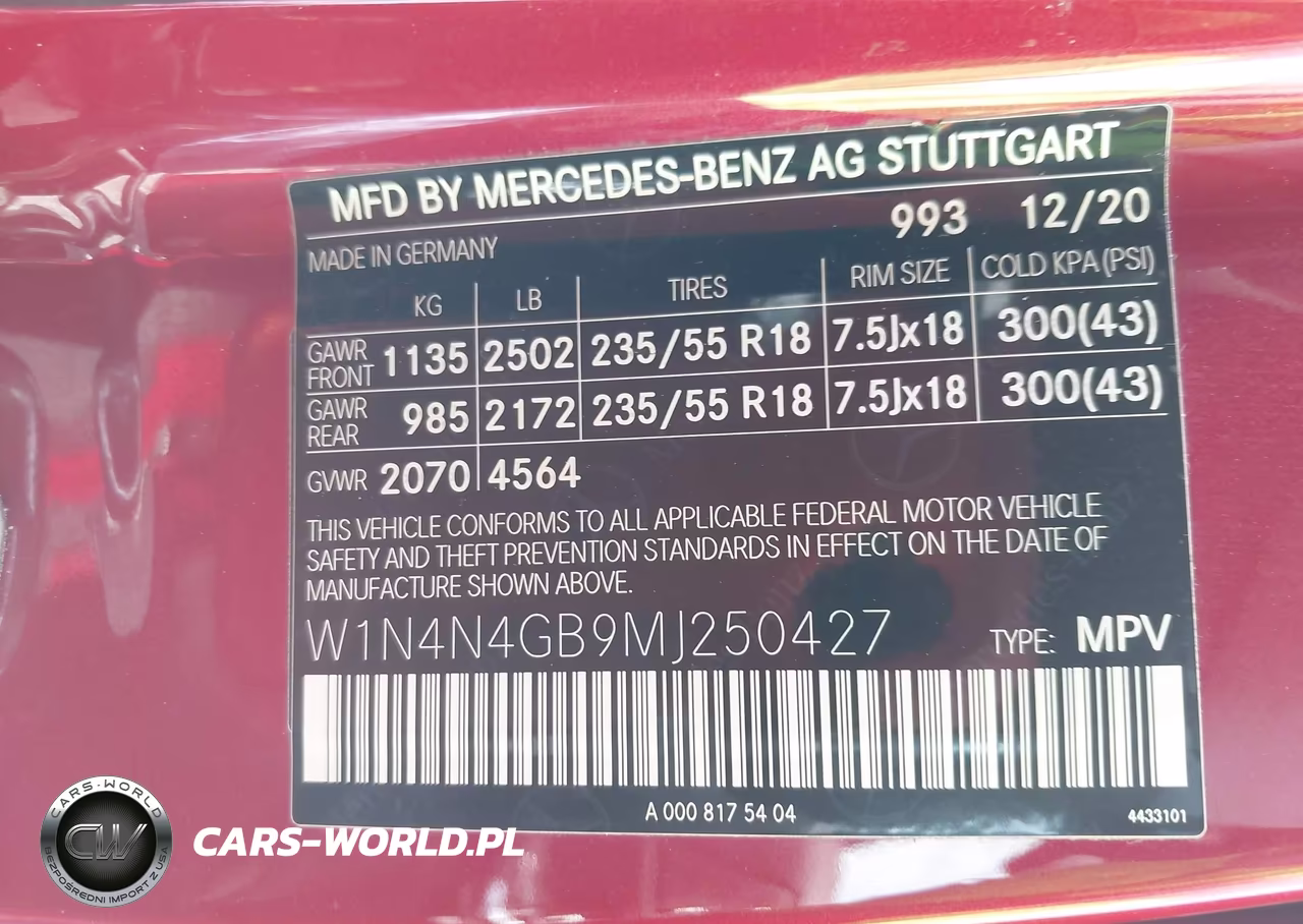 2021 Mercedes-Benz Gla 250 VIN:W1N4N4GB9MJ250427 - 9
