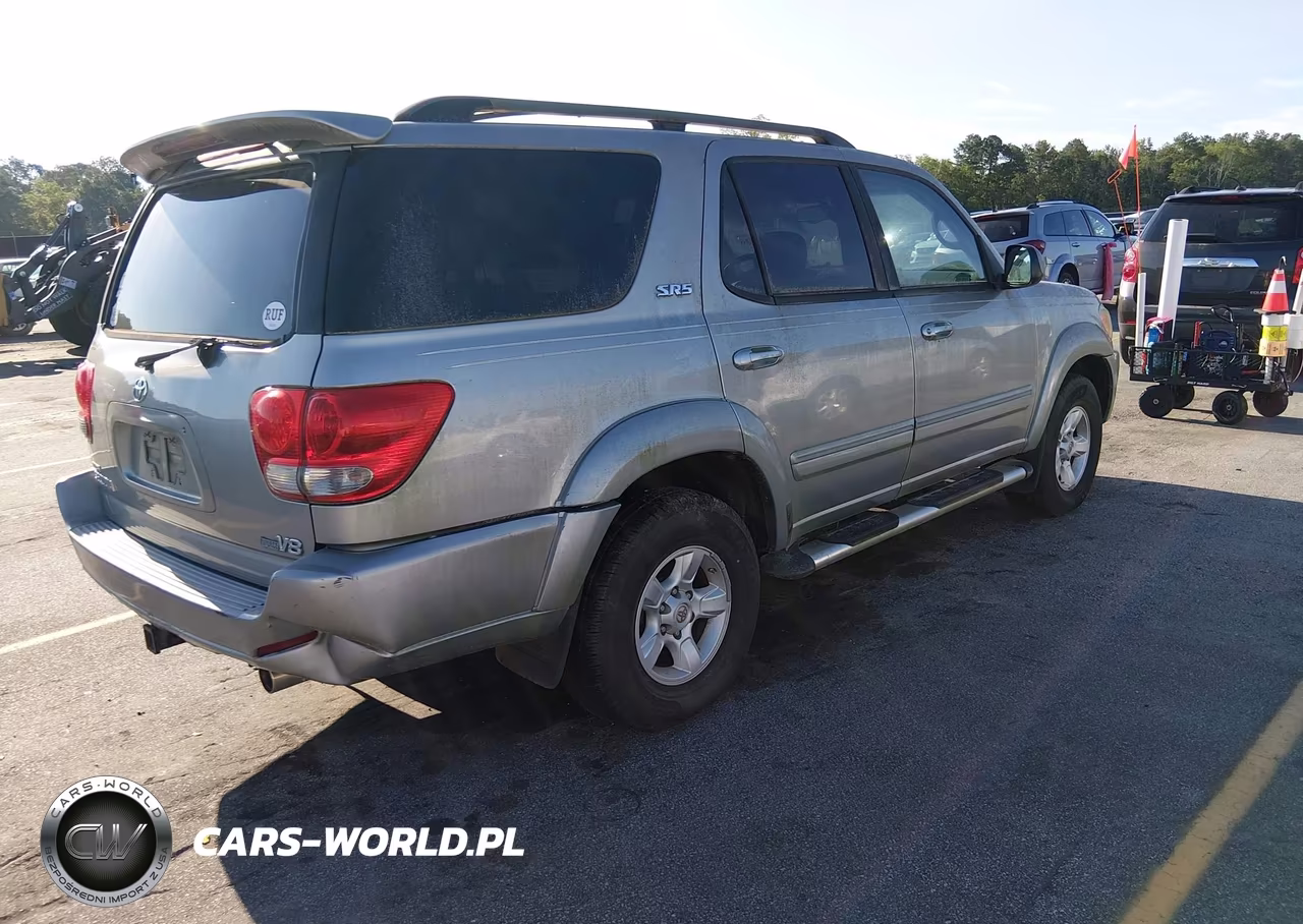 2006 Toyota Sequoia Sr5 V8 VIN:5TDZT34A96S274449 - 4