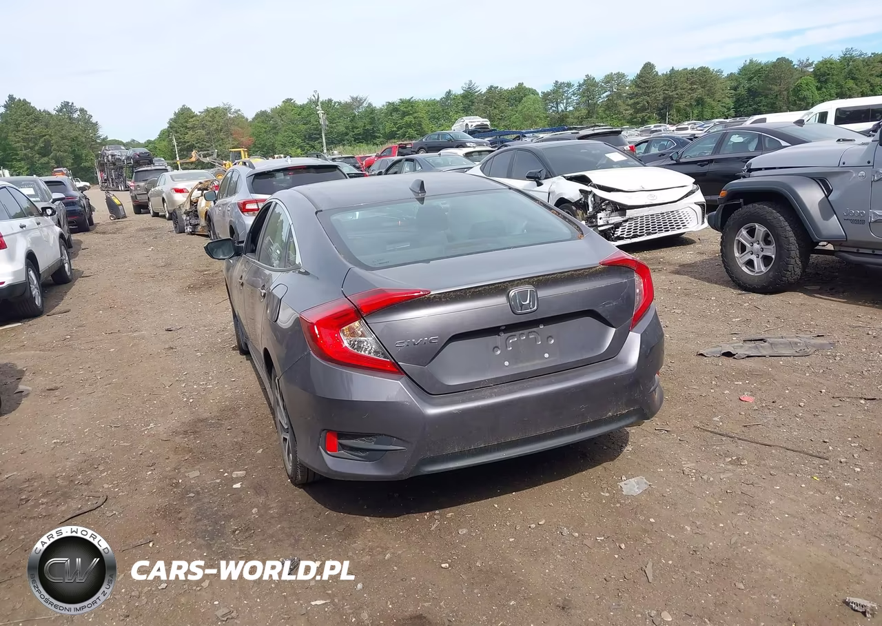 2018 Honda Civic Ex VIN:2HGFC2F72JH580853 - 3