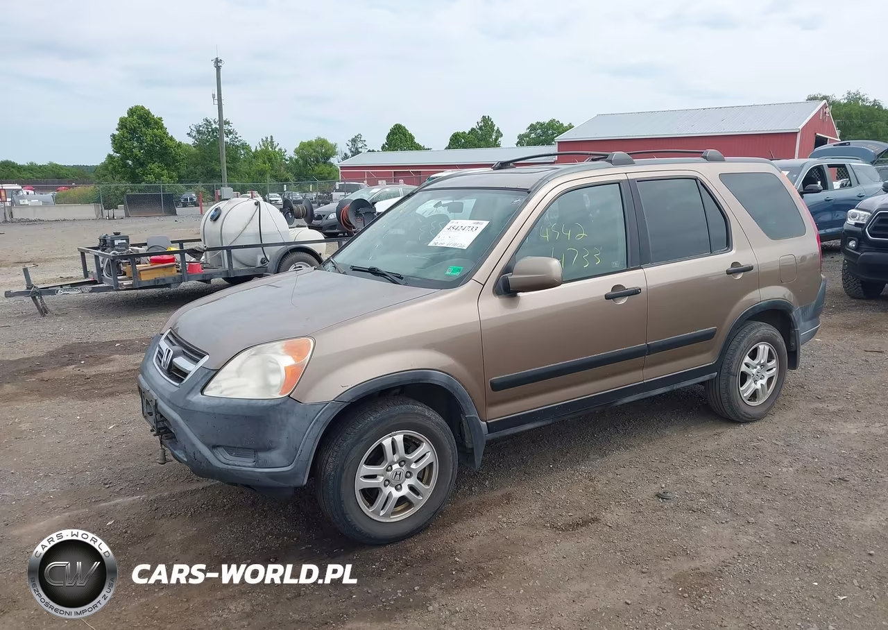 2002 Honda Cr-V Ex VIN:SHSRD78852U002046 - 2