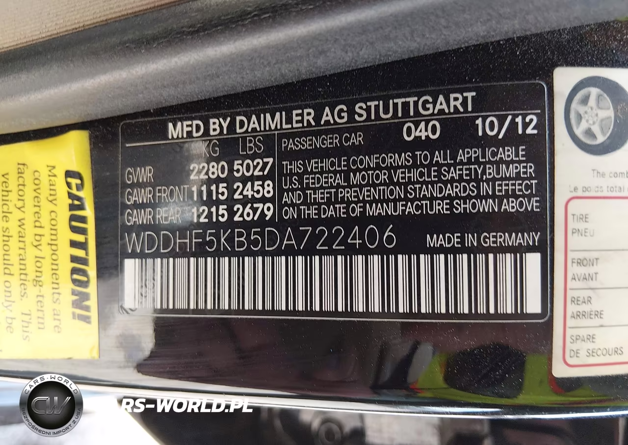 2013 Mercedes-Benz E 350 VIN:WDDHF5KB5DA722406 - 9