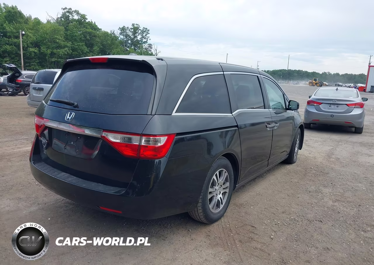 2012 Honda Odyssey Ex-L VIN:5FNRL5H60CB023076 - 4