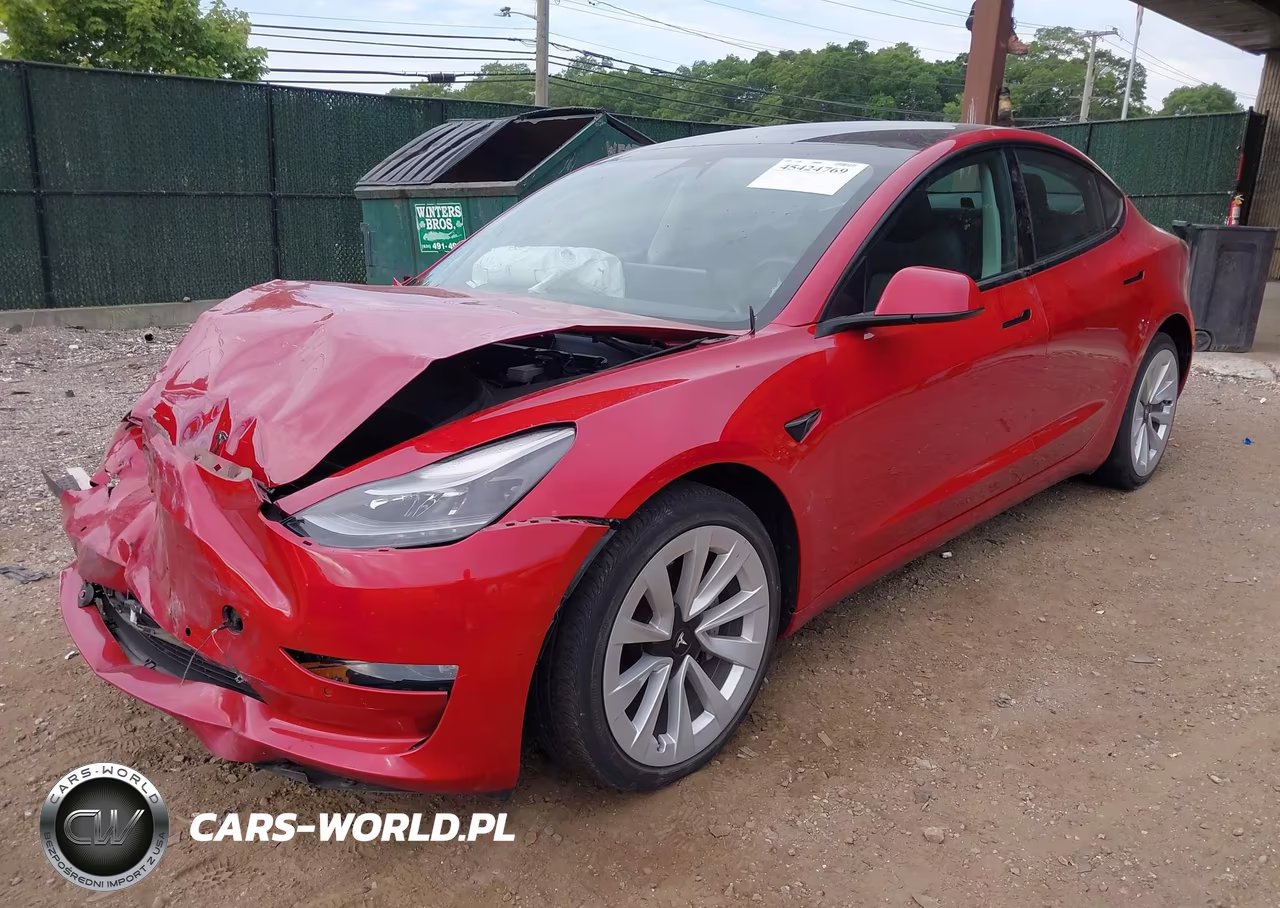 2021 Tesla Model 3 Long Range VIN:5YJ3E1EB9MF060865 - 2