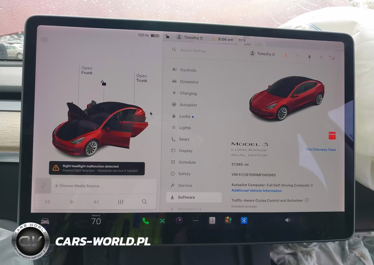 2021 Tesla Model 3 Long Range VIN:5YJ3E1EB9MF060865 - 7