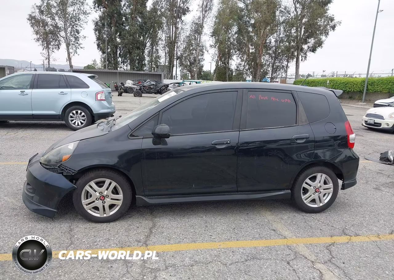 2008 Honda Fit Sport VIN:JHMGD38668S025397 - 14