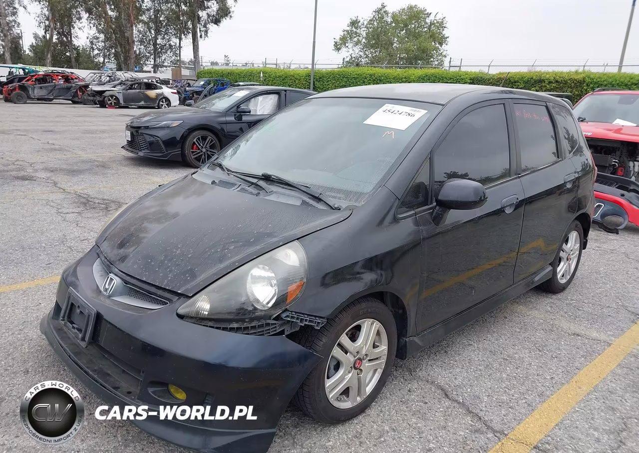 2008 Honda Fit Sport VIN:JHMGD38668S025397 - 2