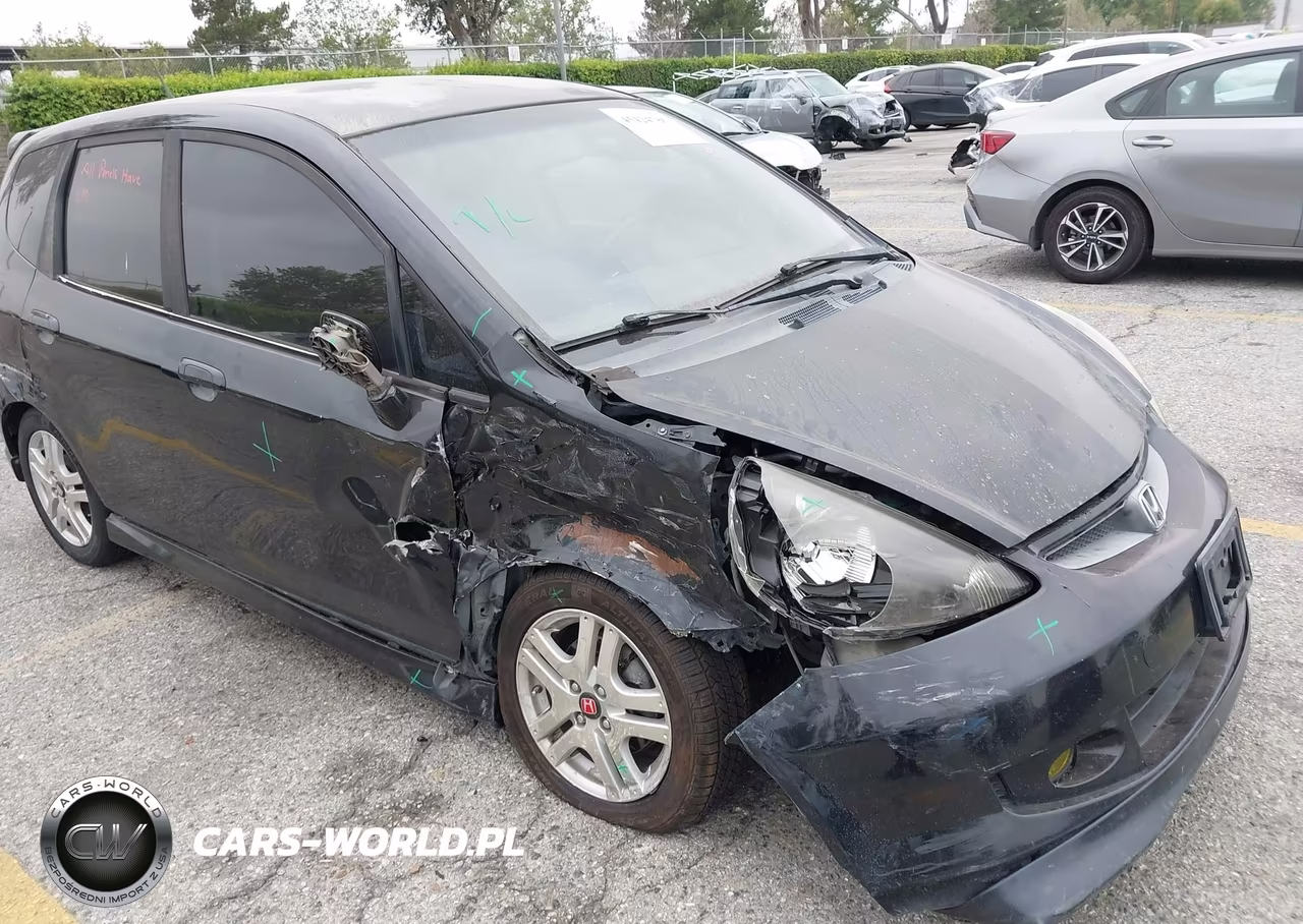 2008 Honda Fit Sport VIN:JHMGD38668S025397 - 6