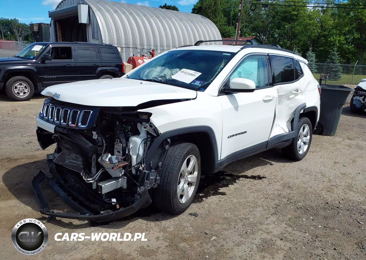2020 Jeep Compass Latitude 4X4 VIN:3C4NJDBB7LT138490 - 2
