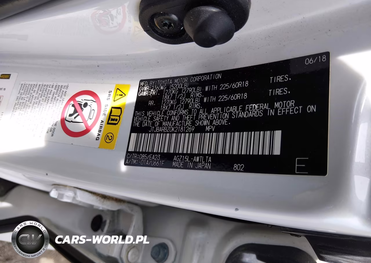 2019 Lexus Nx 300 VIN:JTJBARBZ0K2181269 - 9