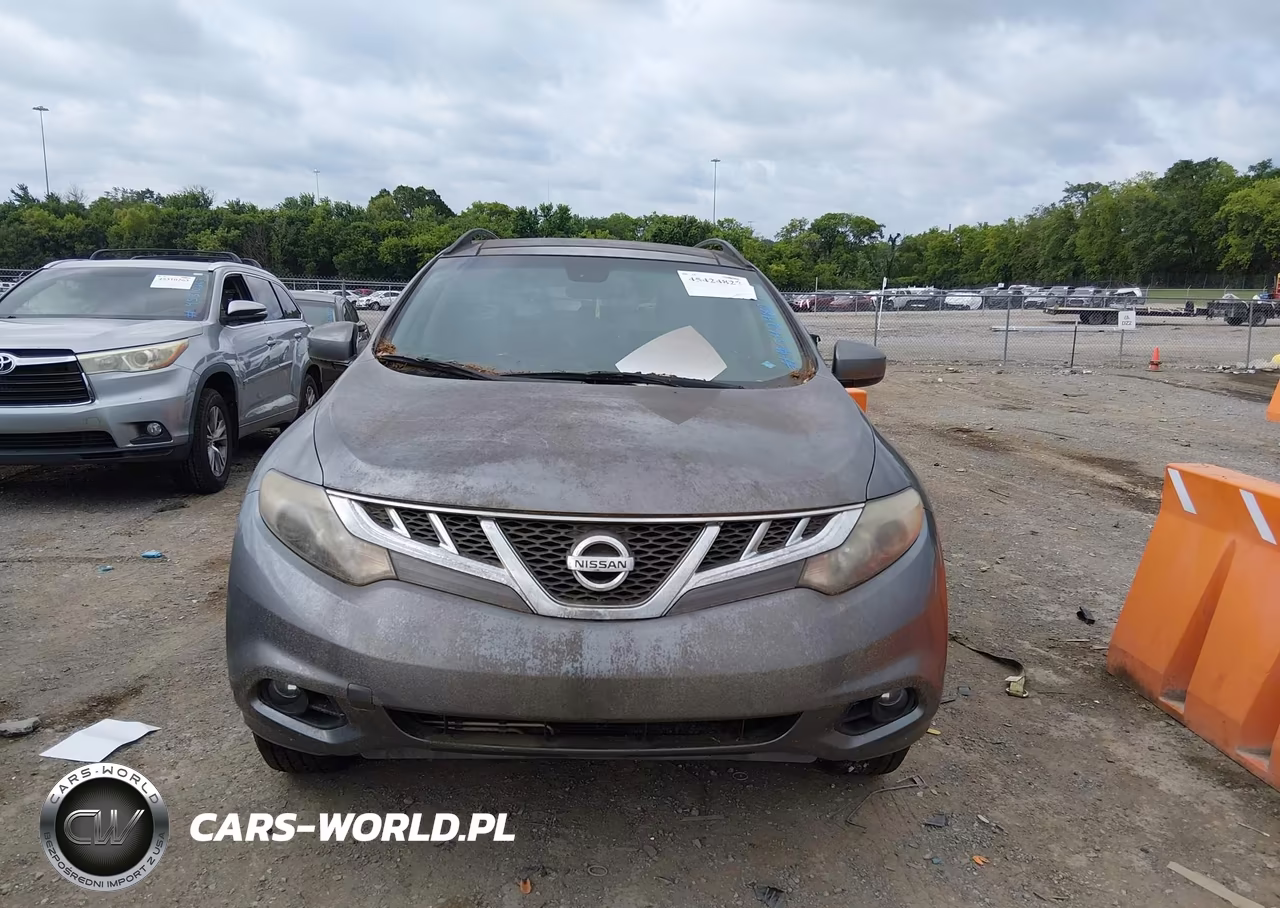 2014 Nissan Murano Sl VIN:JN8AZ1MU1EW420520 - 12
