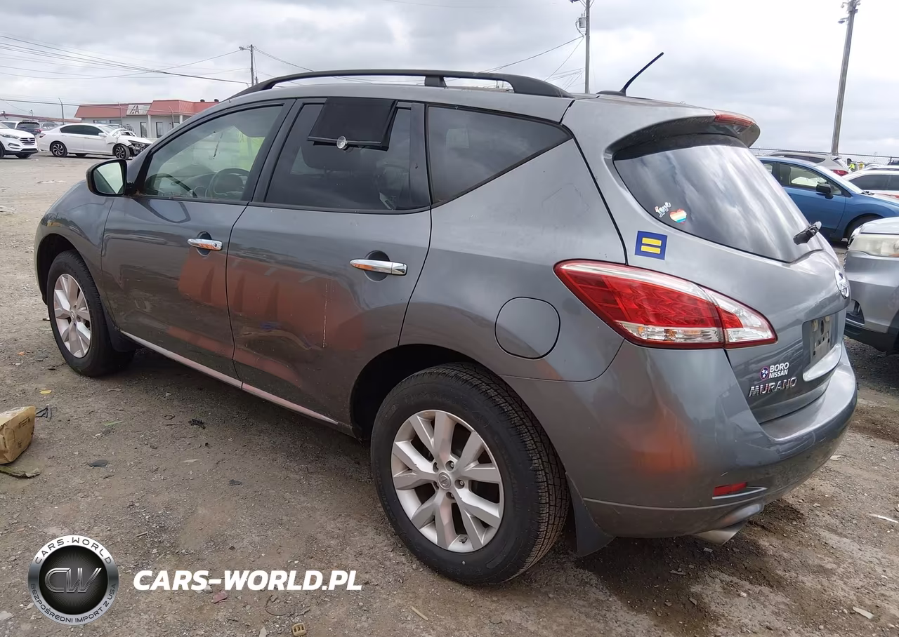 2014 Nissan Murano Sl VIN:JN8AZ1MU1EW420520 - 3