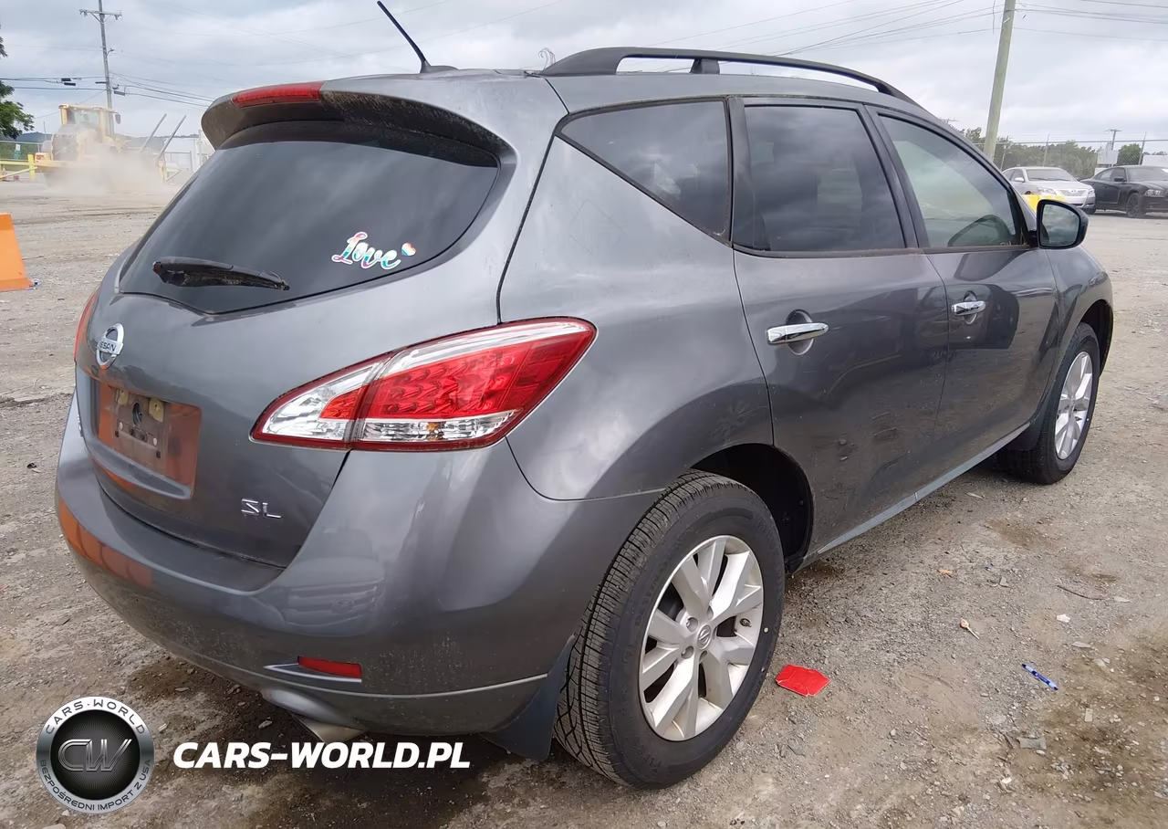 2014 Nissan Murano Sl VIN:JN8AZ1MU1EW420520 - 4
