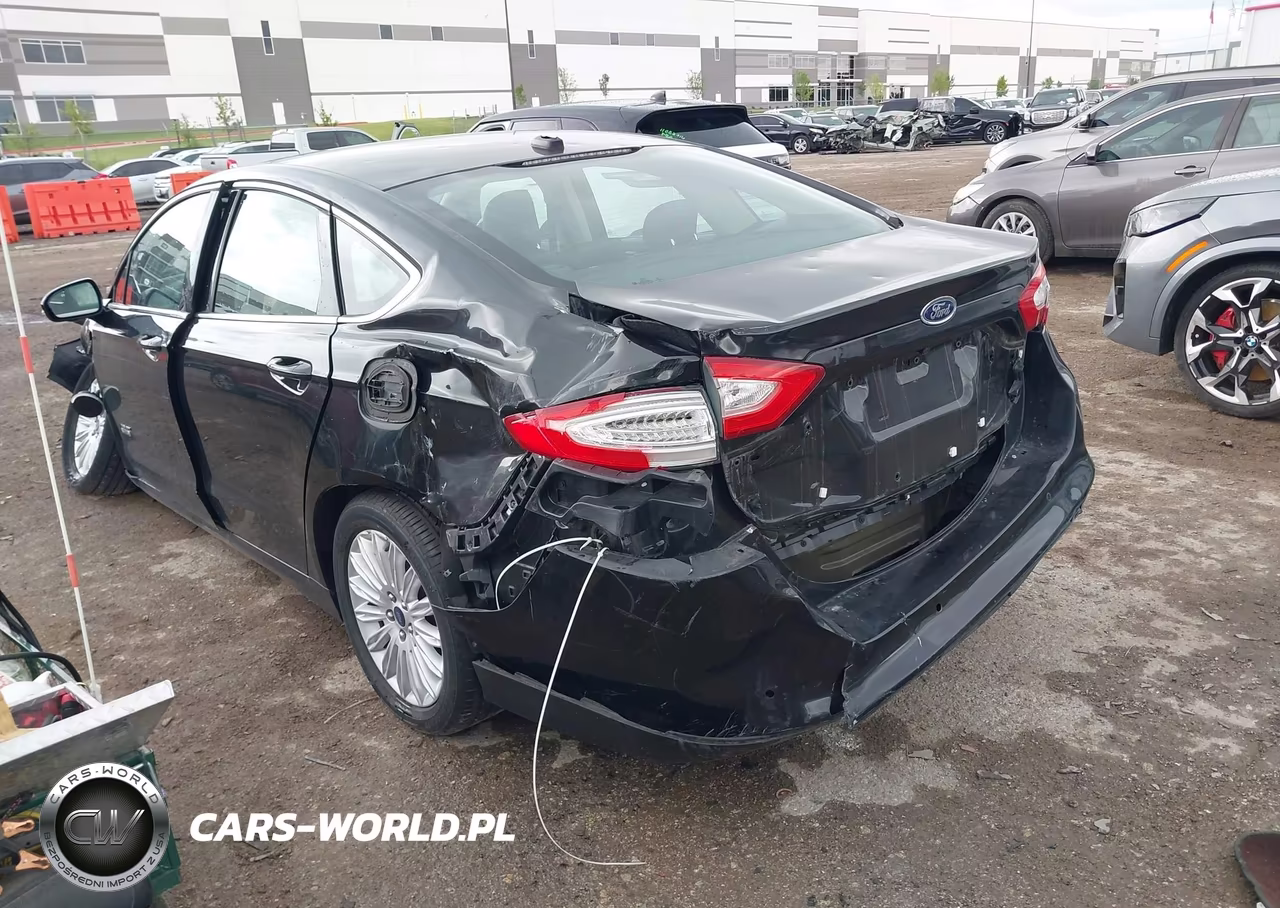 2014 Ford Fusion Energi Se Luxury VIN:3FA6P0PU5ER234873 - 3