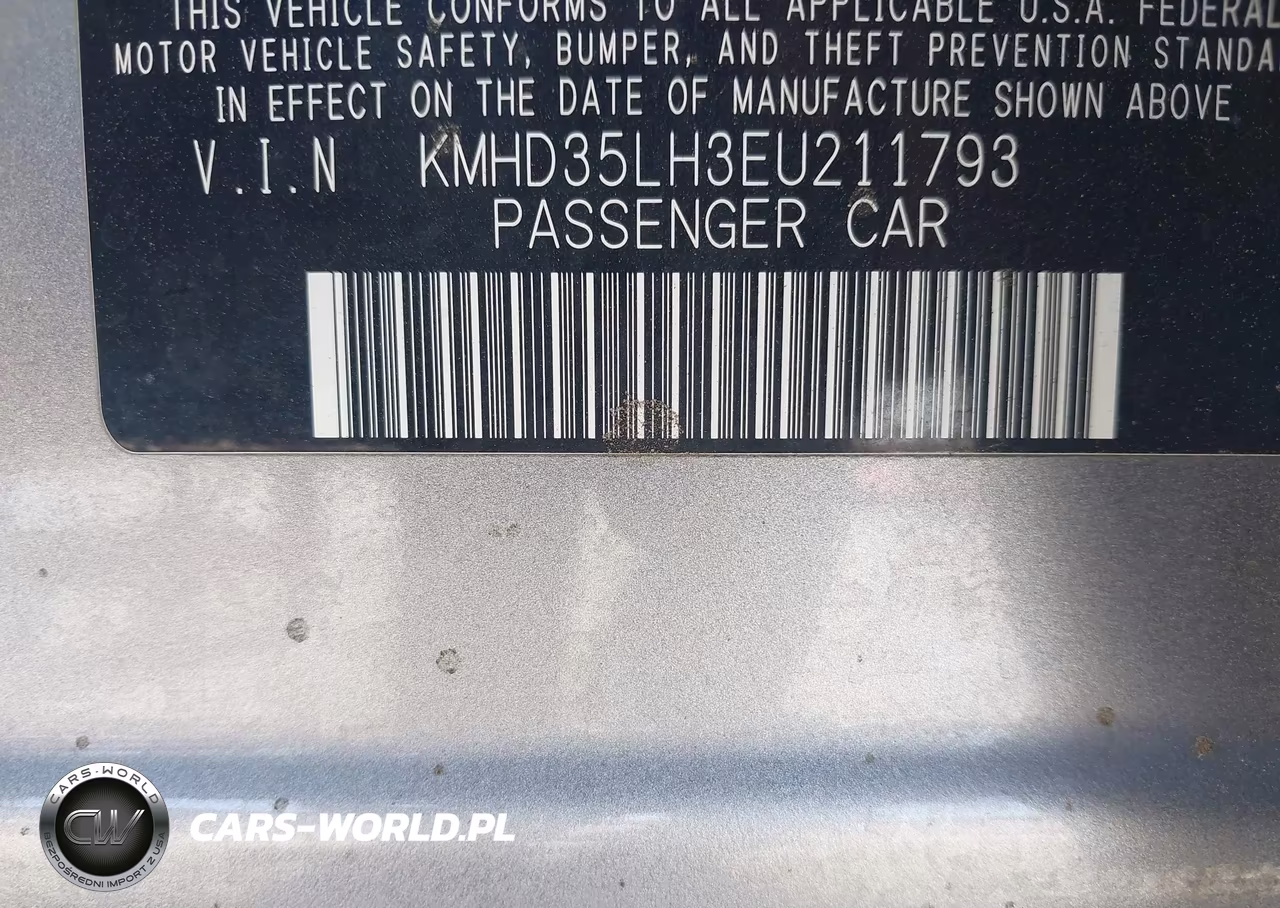 2014 Hyundai Elantra Gt VIN:KMHD35LH3EU211793 - 9