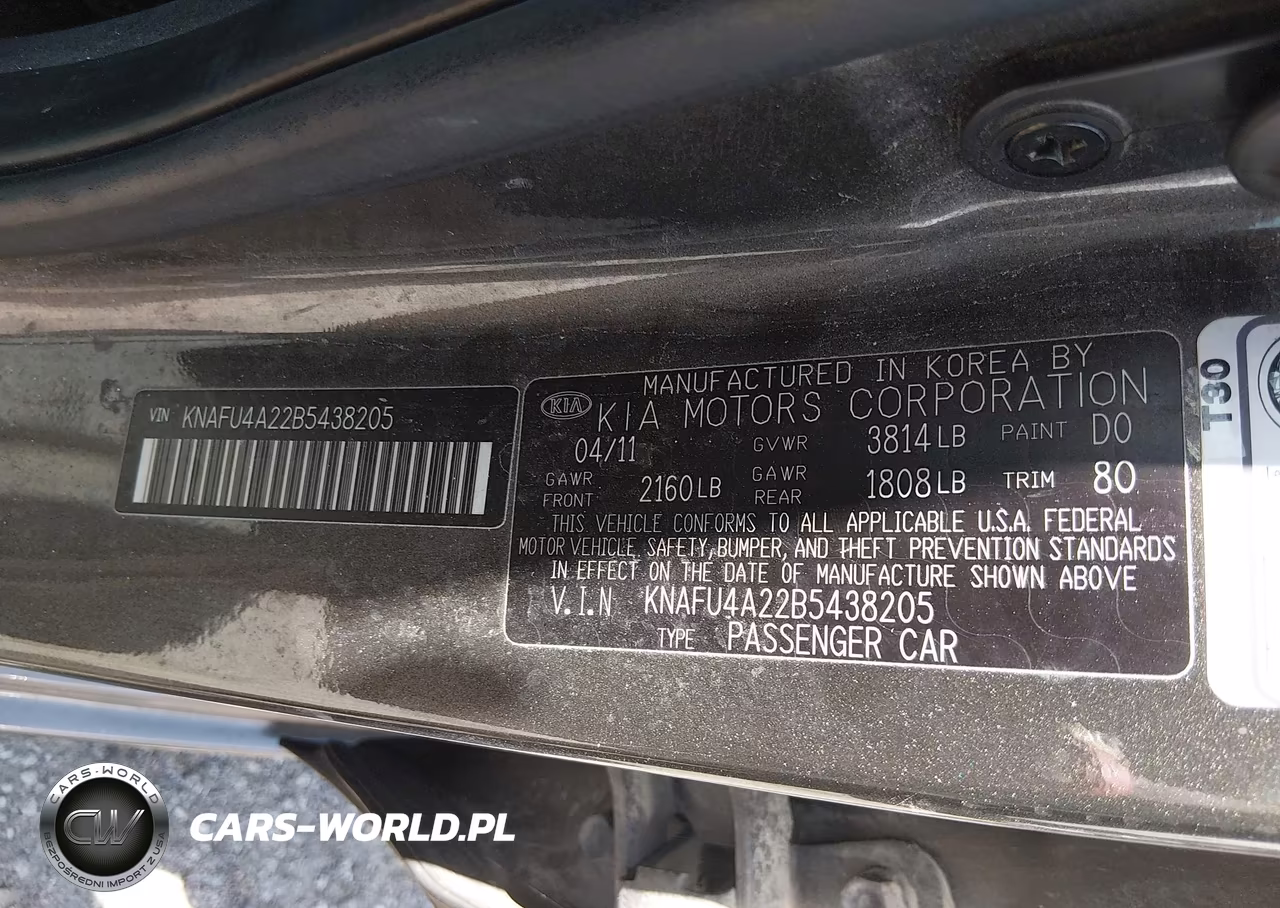 2011 Kia Forte Ex VIN:KNAFU4A22B5438205 - 9