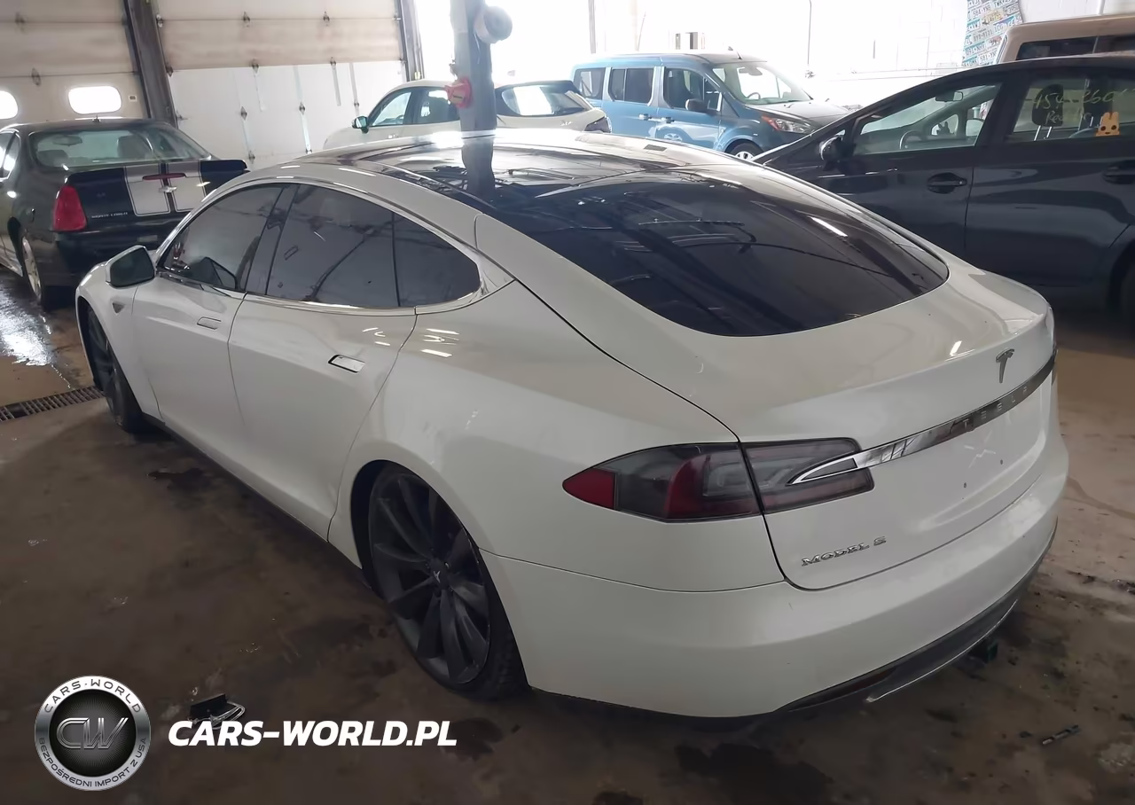 2012 Tesla Model S Performance-Signature Performance VIN:5YJSA1CPXCFP01820 - 3