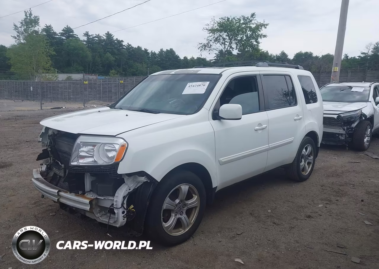2015 Honda Pilot Ex-L VIN:5FNYF4H56FB021258 - 2