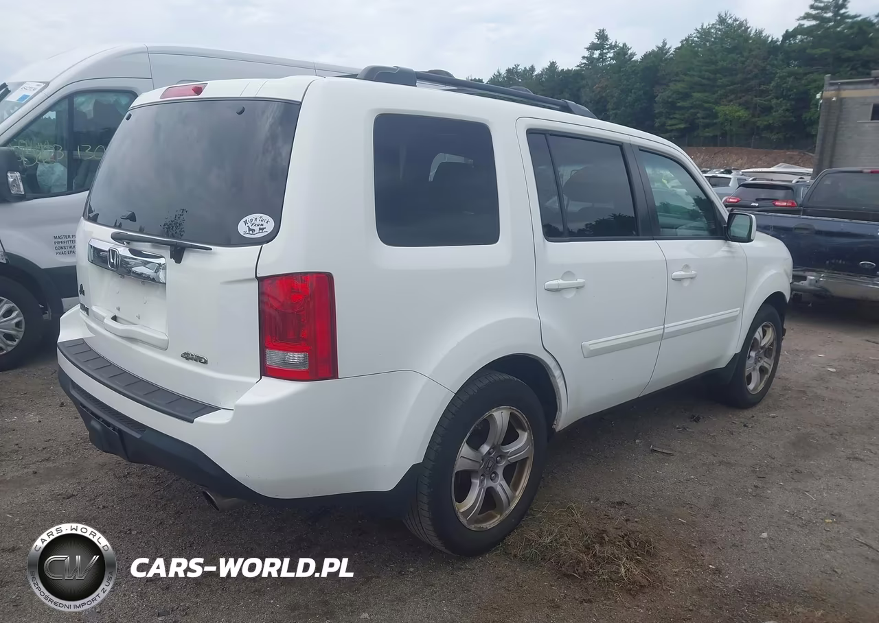 2015 Honda Pilot Ex-L VIN:5FNYF4H56FB021258 - 4