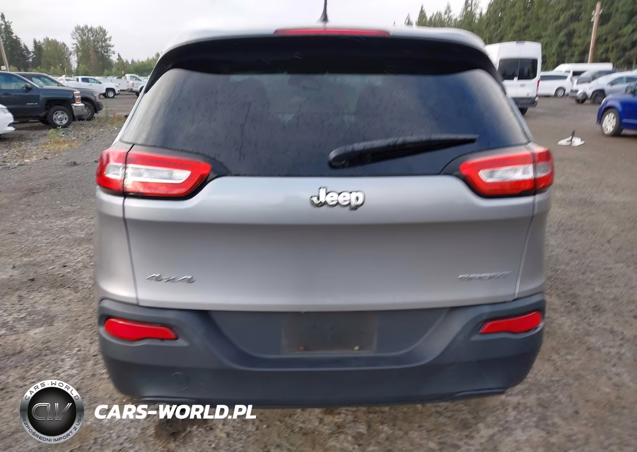2017 Jeep Cherokee Sport 4X4 VIN:1C4PJMAB7HW581816 - 16