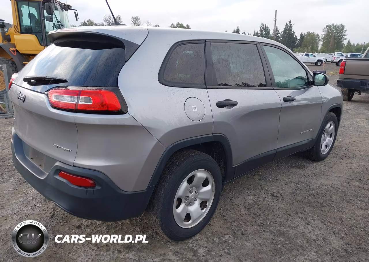 2017 Jeep Cherokee Sport 4X4 VIN:1C4PJMAB7HW581816 - 4