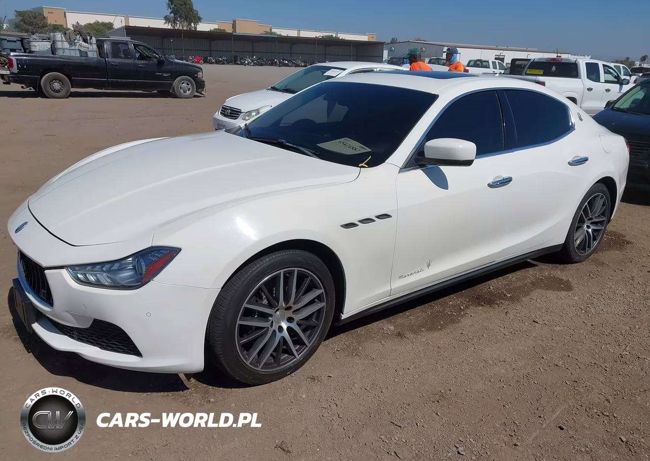 2015 Maserati Ghibli VIN:ZAM57XSA0F1131895 - 2