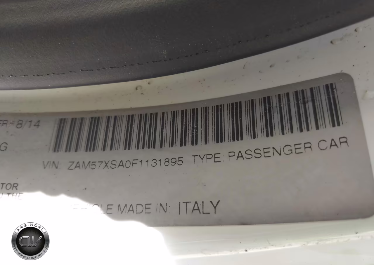 2015 Maserati Ghibli VIN:ZAM57XSA0F1131895 - 9