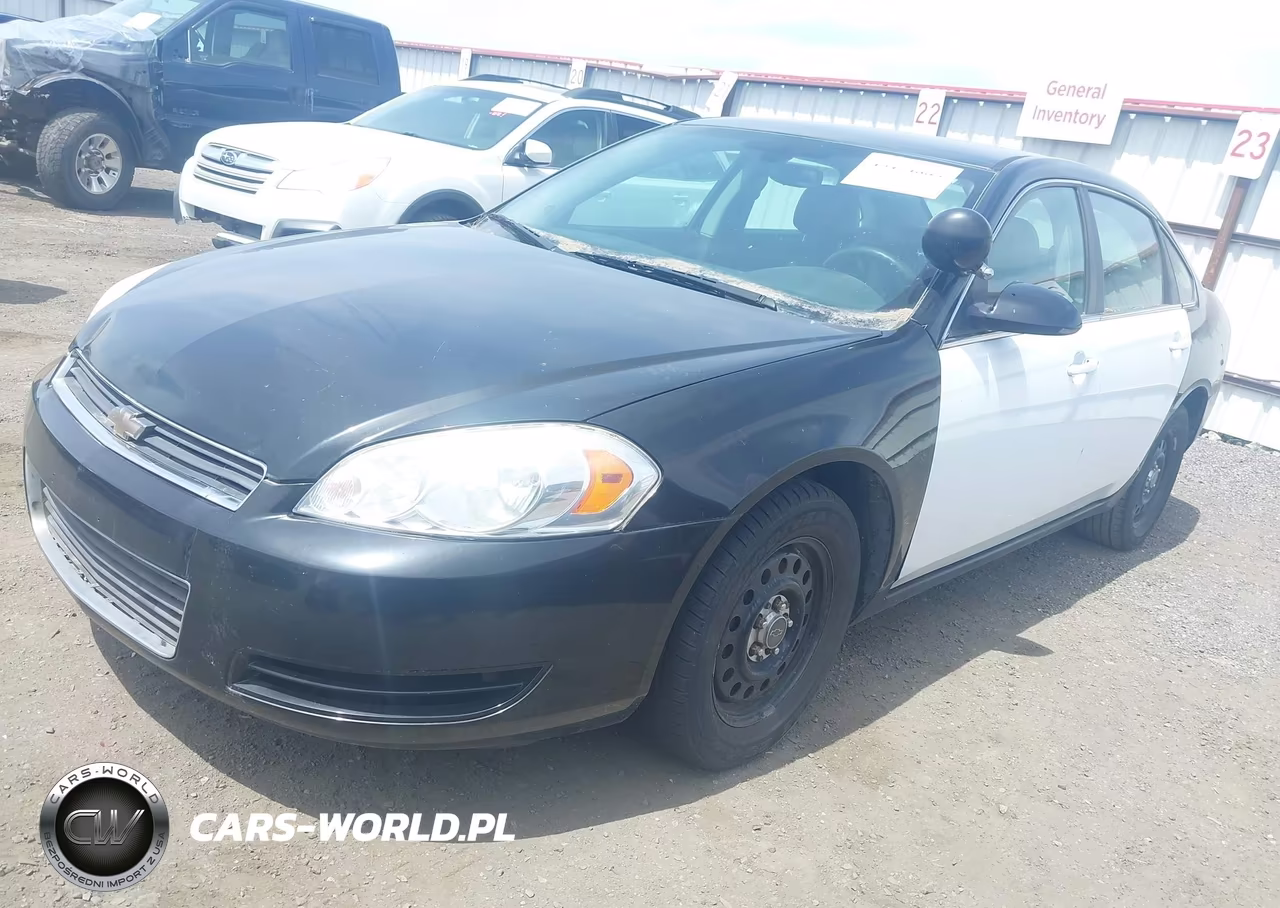 2008 Chevrolet Impala Police VIN:2G1WS553281276404 - 2