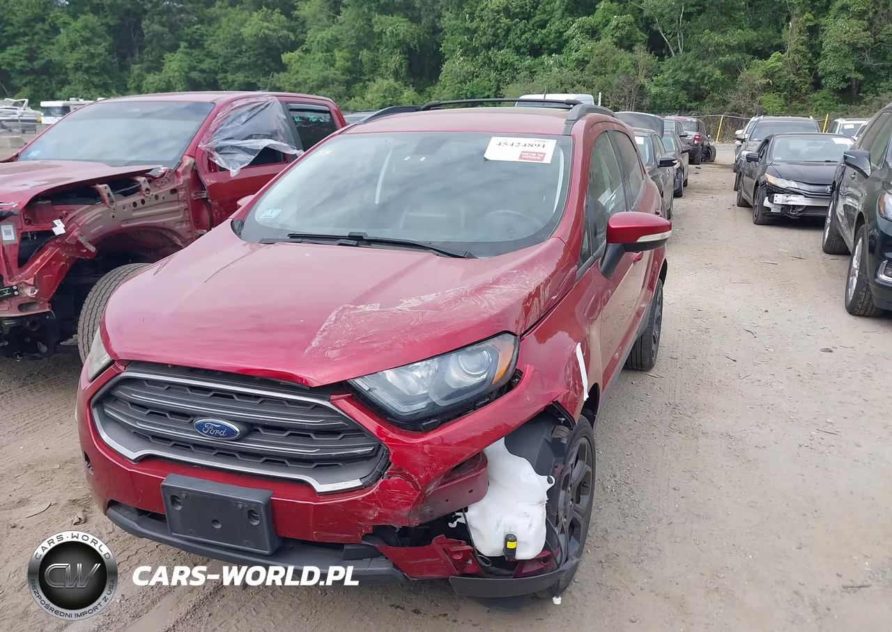 2018 Ford Ecosport Ses VIN:MAJ6P1CL6JC211677 - 2